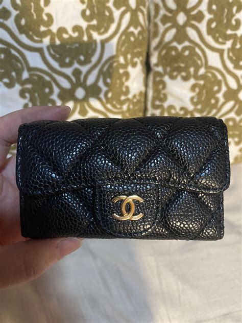 chanel key case wallet